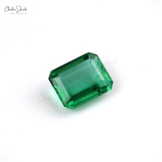 Emerald From Zambia Fine Quality 6.60 Carat Emerald Cut