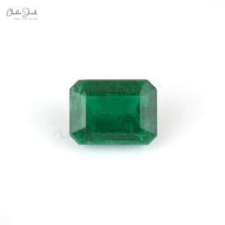 Super Top Grade Zambian Emerald Octagon Precious Gemstone 6.30 Carats