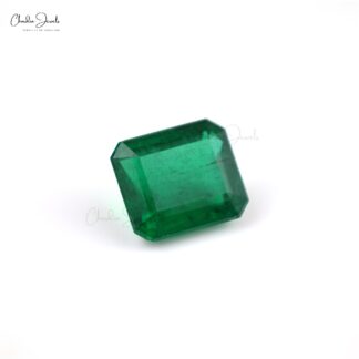 Vivid Green Emerald From Zambia Super Fine Quality, 5.74 Carats