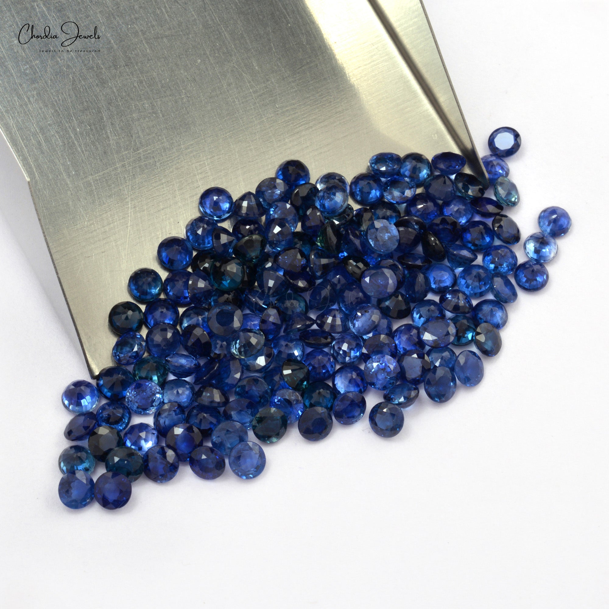 4mm Royal Blue High Quality Blue Sapphire Loose Gemstone For Jewelry, 1 Piece
