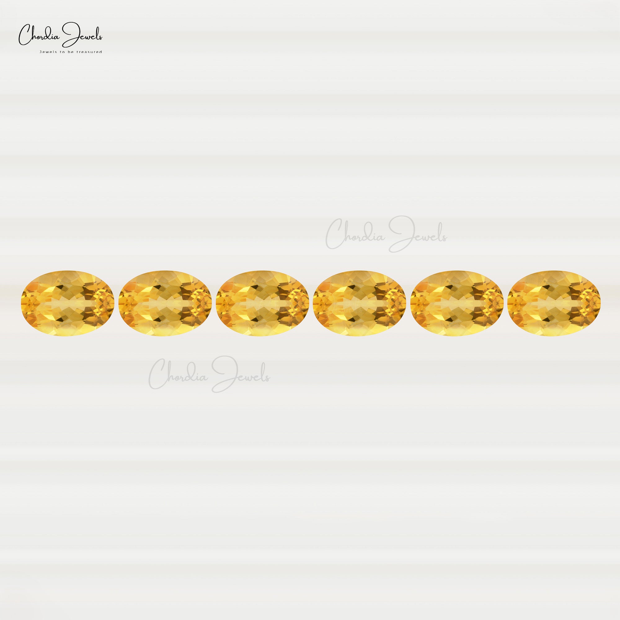 6×4 mm Natural Citrine Oval Cut AAA Grade Variety of Quartz, 1 Piece