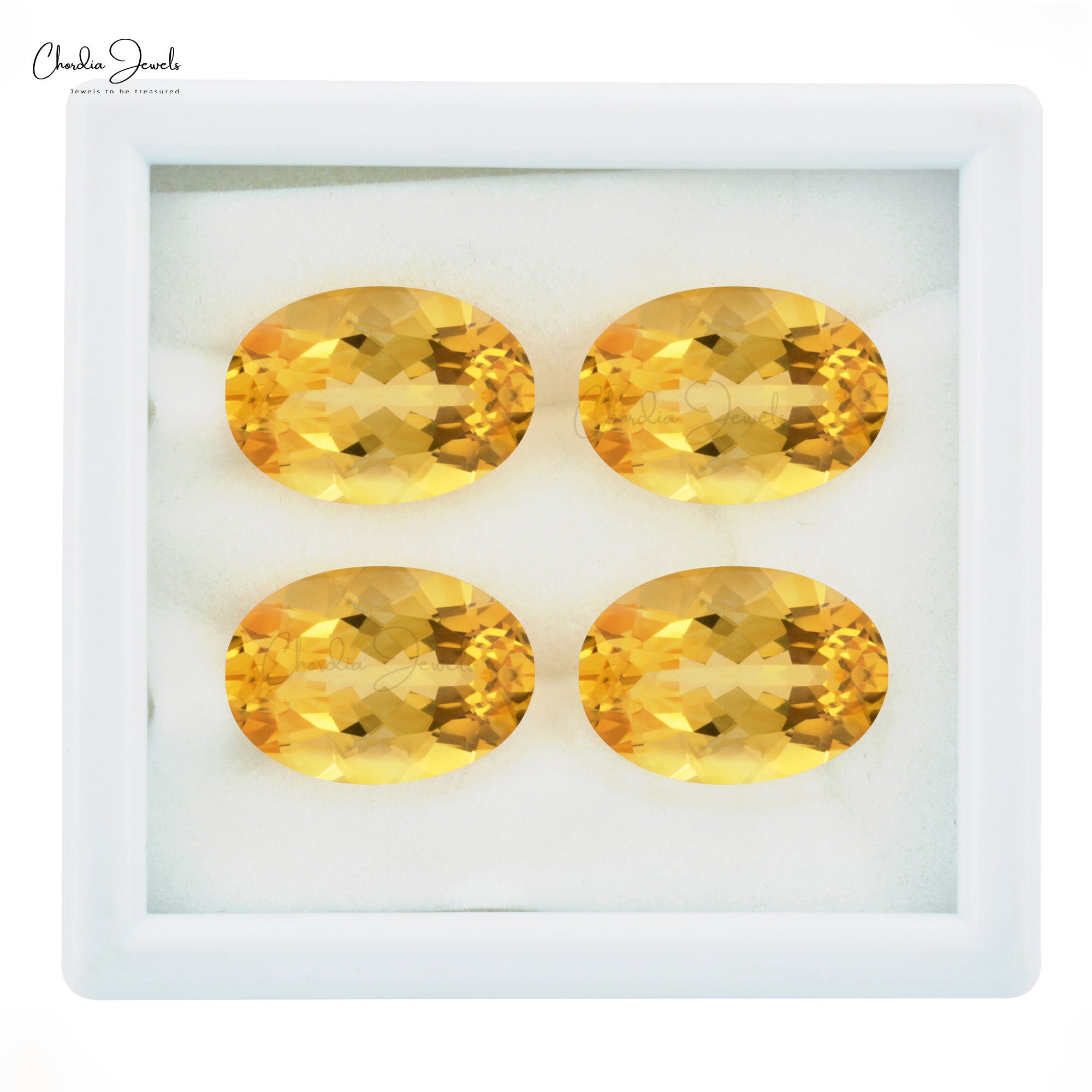 16X12MM Oval Cut Semi Precious Citrine Gemstone for Making jewelry, 1 Piece