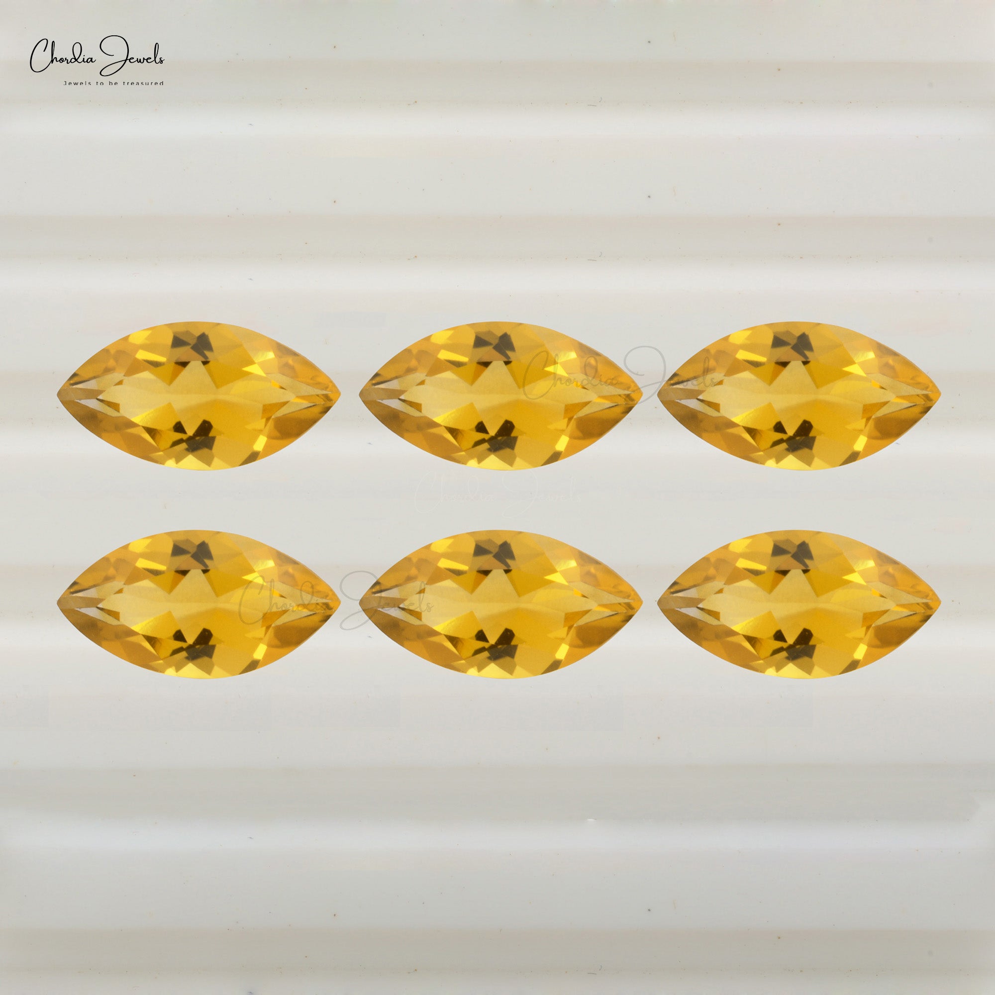 7X3.50 MM Super Fine Quality Citrine Marquise Loose Gemstone for Jewelry, 1 Piece