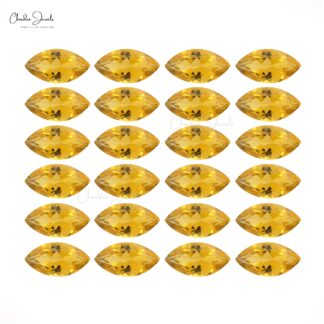 7X3.50 MM Super Fine Quality Citrine Marquise Loose Gemstone for Jewelry, 1 Piece