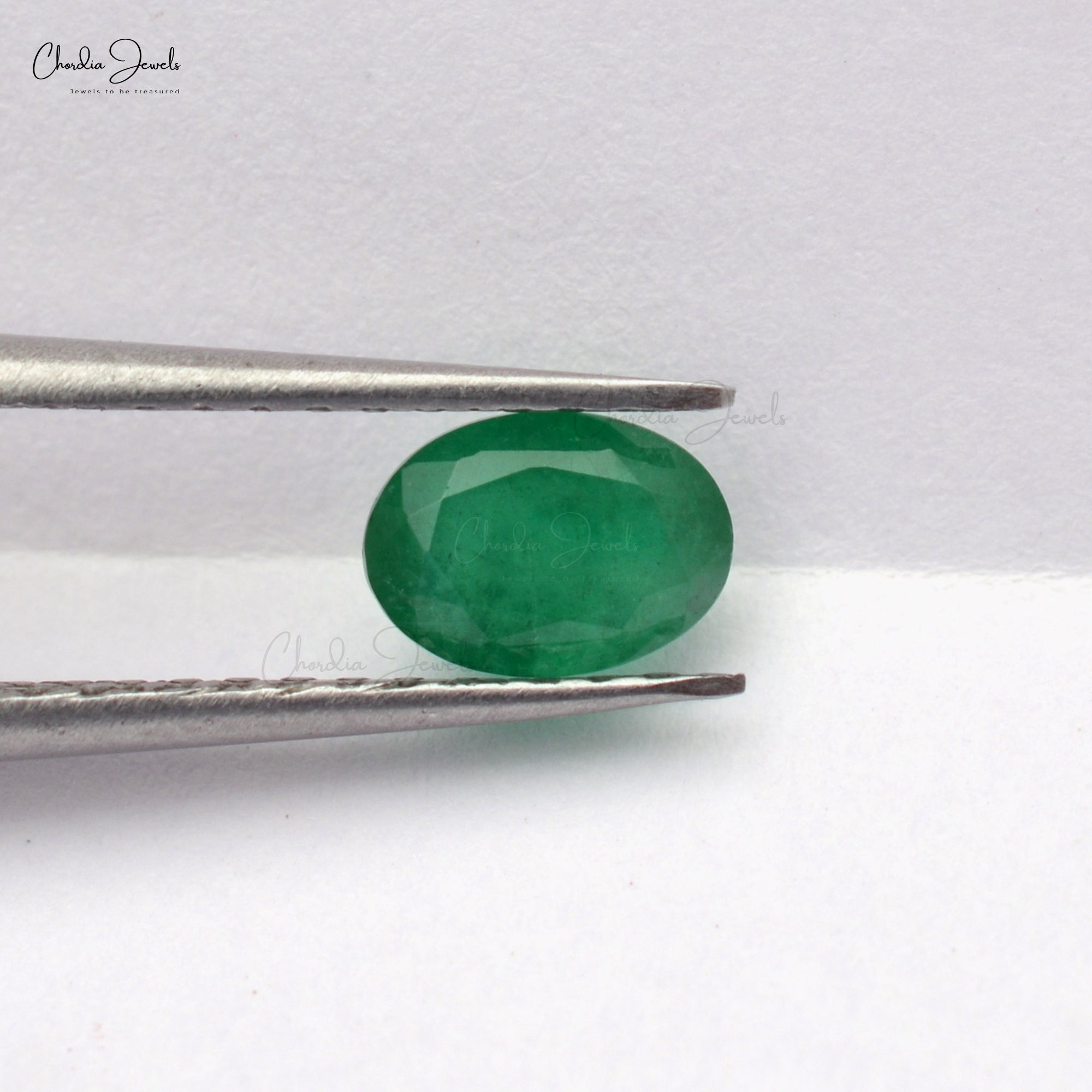 Wholesale Lot of AAA Grade 9x7mm Oval Cut Natural Emerald Gemstone, 1 Piece