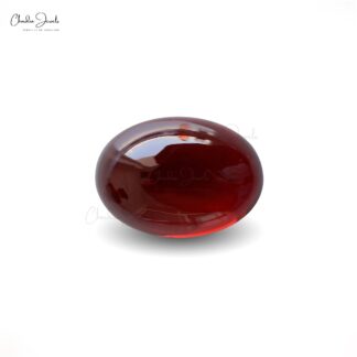 Mozambique Garnet Oval Cabochon 6×4 MM High Quality Gemstone Wholesaler from India, 1 Piece