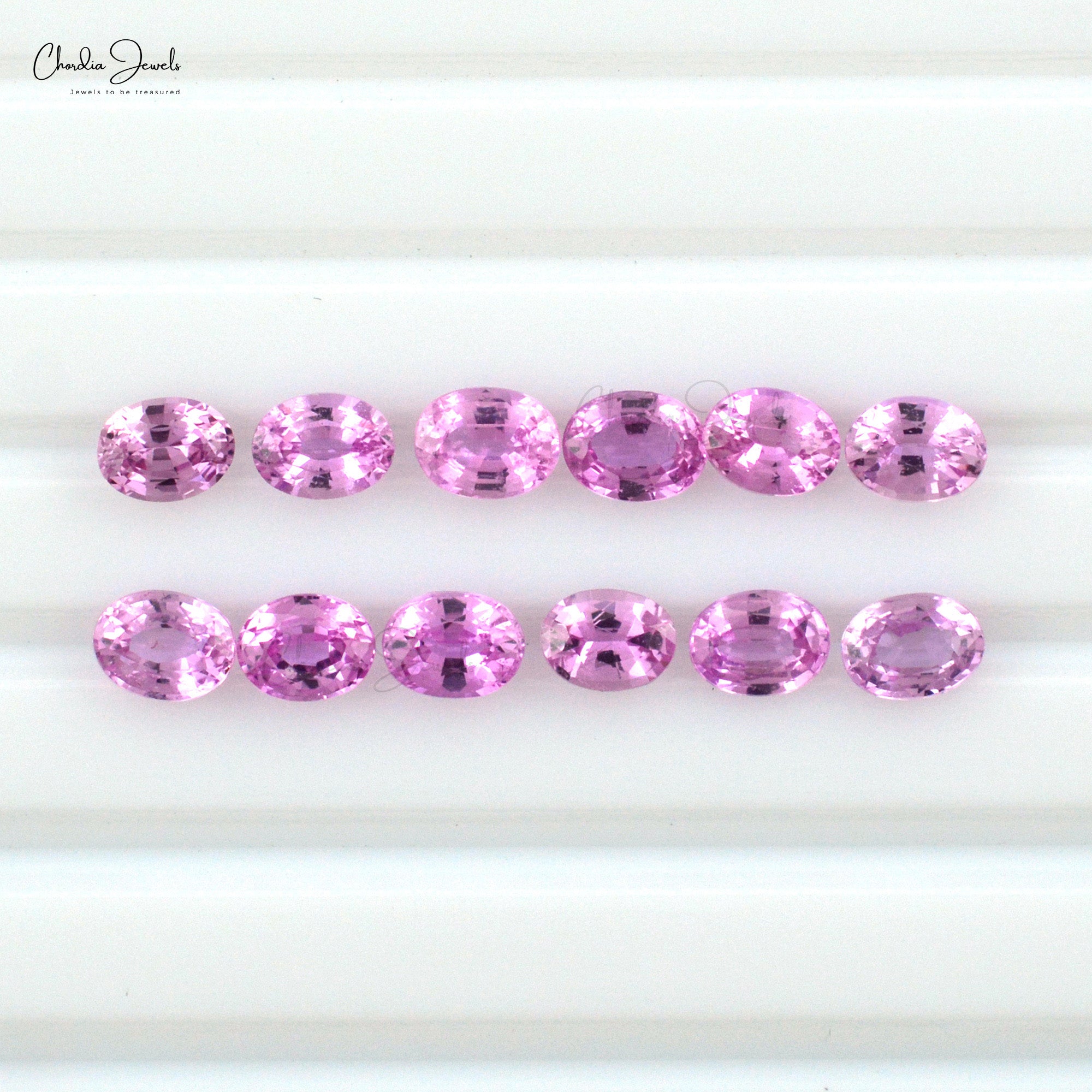 Genuine Pink Sapphire Oval Cut 5x3mm Precious Loose Gemstone,1 Piece