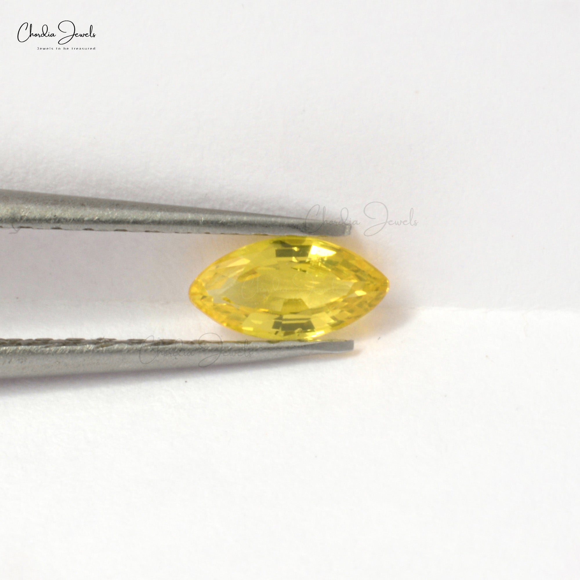 Yellow Sapphire Marquise 6x3mm Flawless Clean Gemstone, 1 Piece
