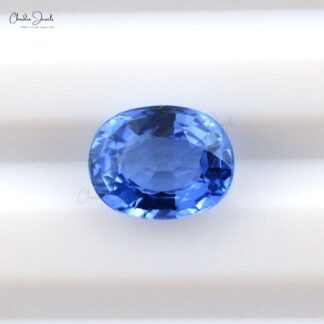 1.35 carat Super Fine Quality Blue Sapphire Oval Cut Gemstone for Making Necklaces, 1 Piece