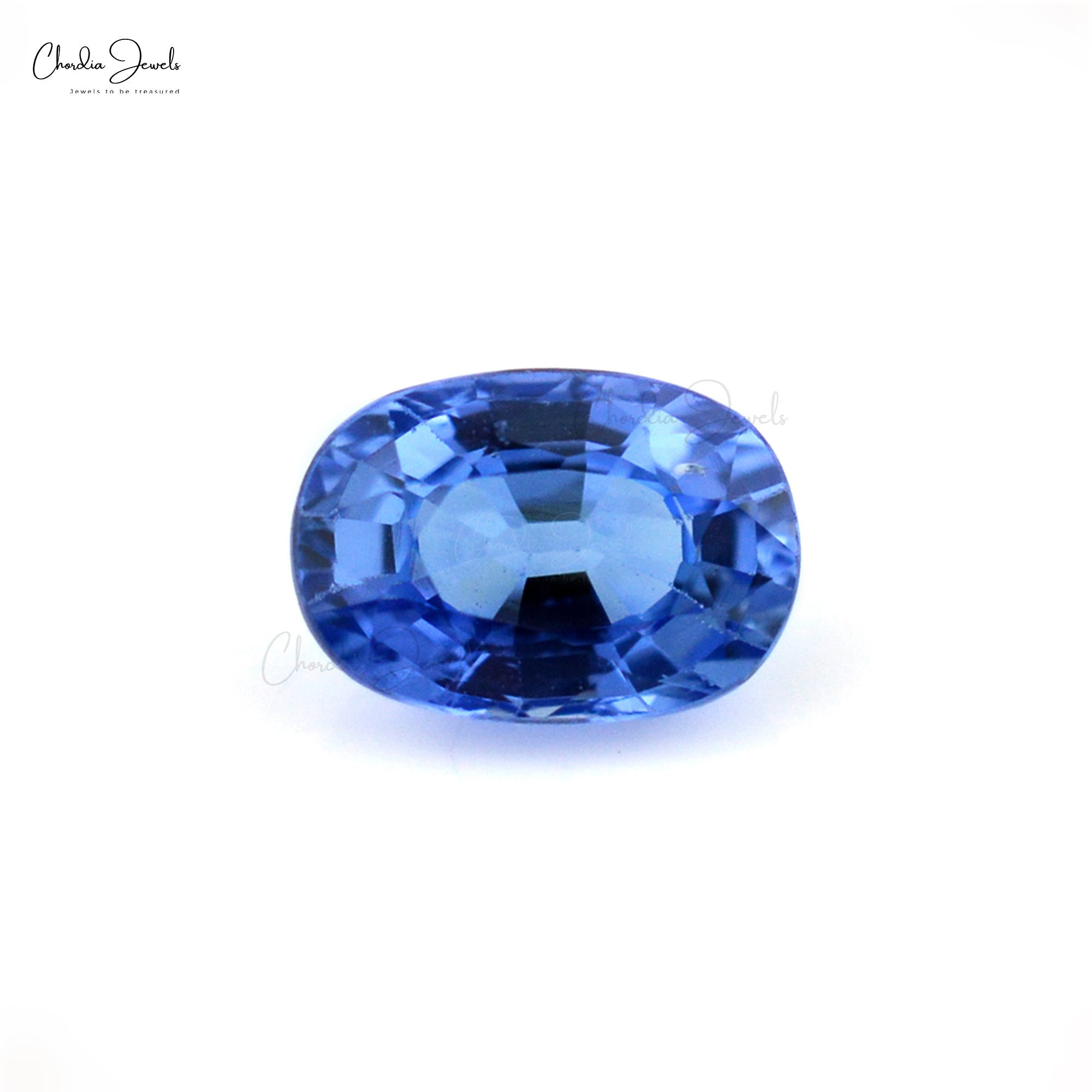 1.32 carat Super Fine Quality Blue Sapphire Oval Cut Gemstone for Making Necklaces, 1 Piece