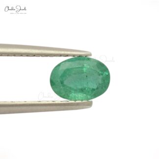 Genuine Emerald 7X5MM Oval Faceted Precious Gemstone Supplier, 2 Piece