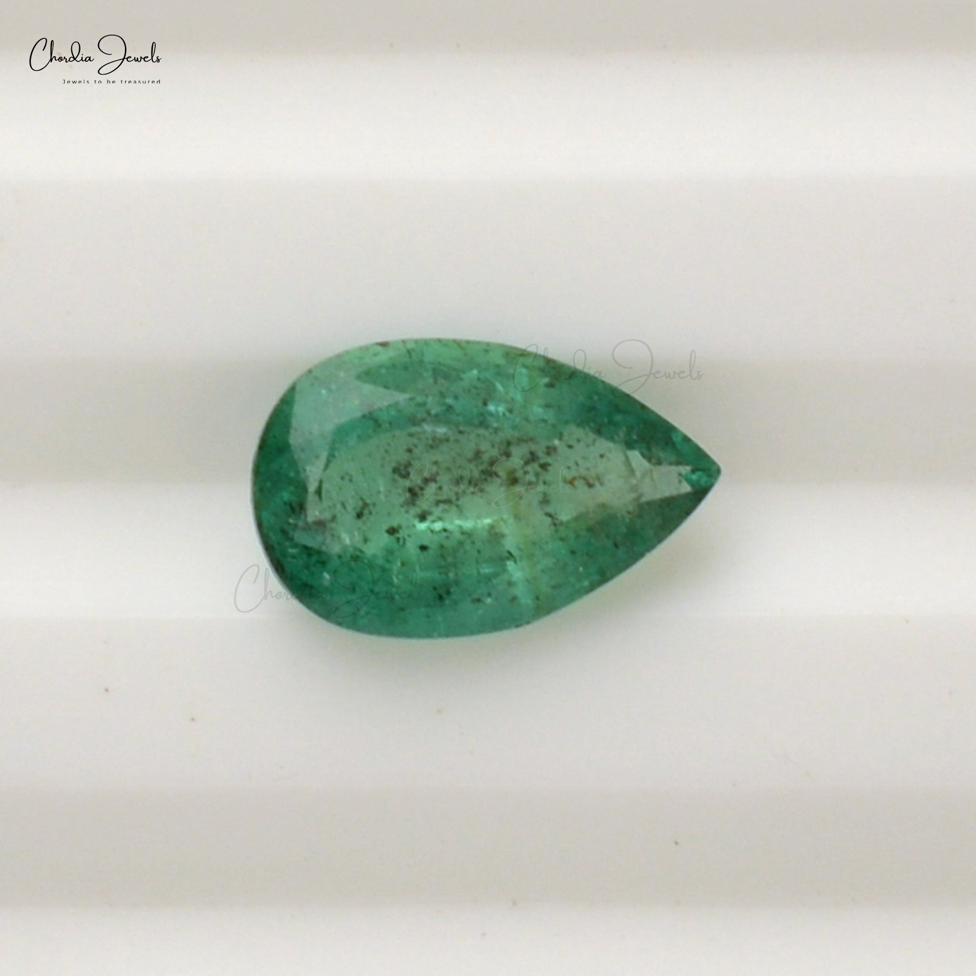 Pear Faceted Cut Emerald 1.20 Carat Loose Gemstone Supplier, 1 Piece