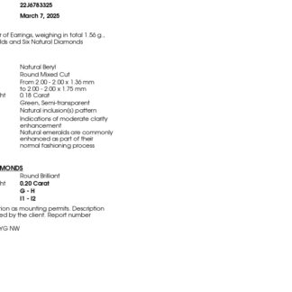 Round Cut Huggie Hoops With 2mm Emerald Diamond Latch Back Earrings In 14k Yellow Gold