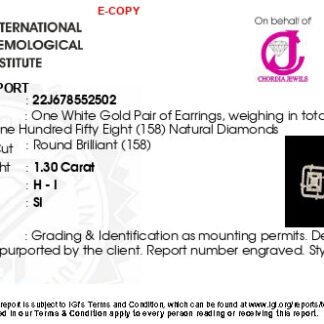 Dainty Diamond Stud Earring In 18k White Gold Diamond Certified Minimalist Earrings