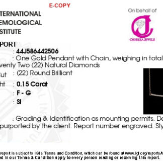 Dainty Diamond Straight Bar Necklace In 14k Rose Gold Diamond Certified Chain Necklaces