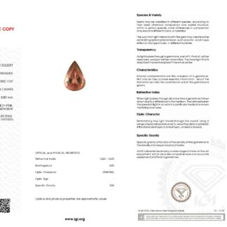 Natural Pink Tourmaline 10.14 Ct Pear Cut Loose Gemstone for Making Ring, 1 Piece