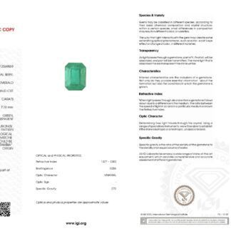 High-Quality Emerald Octagon Cut Gemstone for Jewelry ? Chordia Jewels