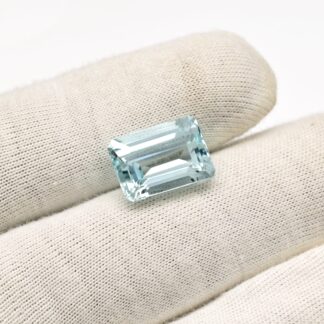 6.21 Ct AAA Quality Aquamarine Octagon Cut Fine Gemstone at Wholesale Price, 1 Piece