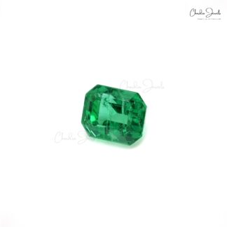 Octagon Cut 2.27 Ct Emerald Precious Loose Gemstone for Sale, 1 Piece