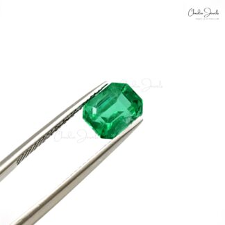 Octagon Cut 2.27 Ct Emerald Precious Loose Gemstone for Sale, 1 Piece