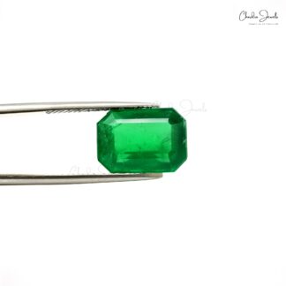 Wholesale 100% Natural 7.56 Carat AAA Emerald Loose Gemstone for Making Pendants, 1 Piece