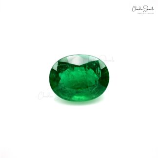 Top Quality 6.33 Carat Oval Cut Zambian Emerald Gemstone at Wholesale Price, 1 Piece