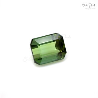 Green tourmaline natural gemstones