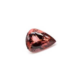 Natural Pink Tourmaline 10.14 Ct Pear Cut Loose Gemstone for Making Ring, 1 Piece
