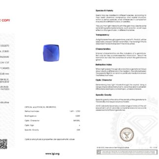 High Quality 17.69 Ct Blue Tanzanite Sugarloaf Loose Gemstone for Jewelry, 1 Piece