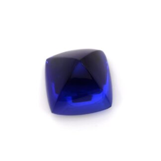High Quality 17.69 Ct Blue Tanzanite Sugarloaf Loose Gemstone for Jewelry, 1 Piece