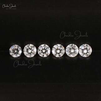 Natural Stars White Diamond 1.3 – 1.70MM Brilliant Cut S-I/G-H Color Loose Stones, 1 Piece