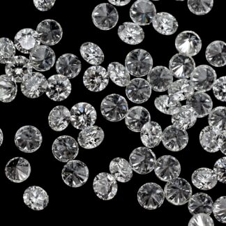 Round Cut 1.8 – 2.2mm SI Purity Melee Diamonds Loose Stone For Fine Jewelry, 1 Piece