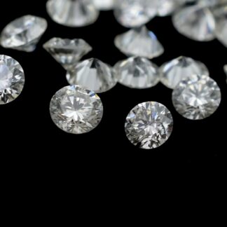 High Quality 2.30 – 2.60mm Melee Diamond SI Clarity Round Cut Loose Stone For Jewelry, 1 Piece