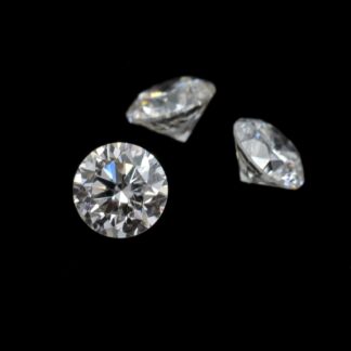 Brilliant Cut 11 Sieve White Diamond 2.70 - 3mm SI Purity Loose Stone, 1 Piece