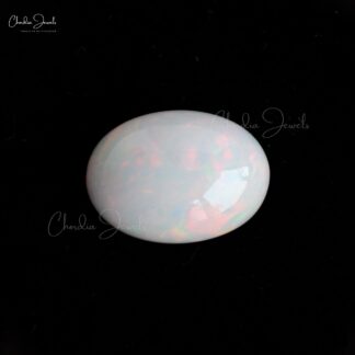 Genuine Oval Cabochon 17x12mm Opal Loose Gemstone for Ring Making, 1 Piece