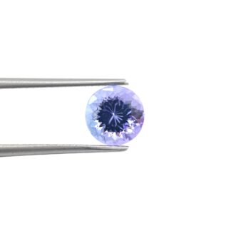 Natural Round Cut 2.23 Carat Blue Tanzanite Loose Gemstone For Jewelry, 1 Piece