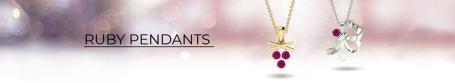 Ruby Pendants