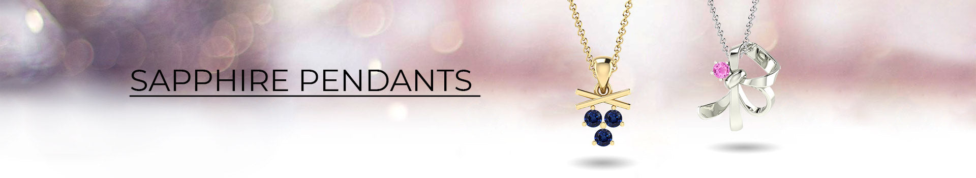 Sapphire Pendants