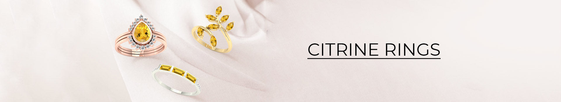 Citrine Rings