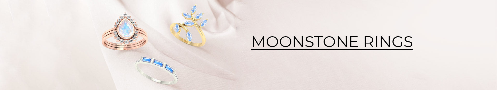 Moonstone Rings