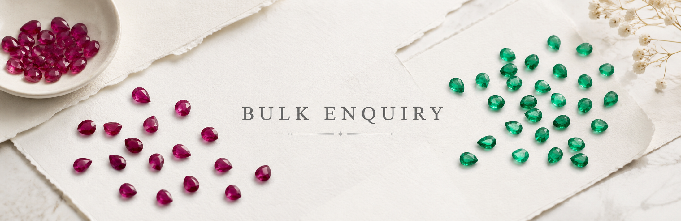 Fine Jewelry & Gemstone — Bulk Enquiry